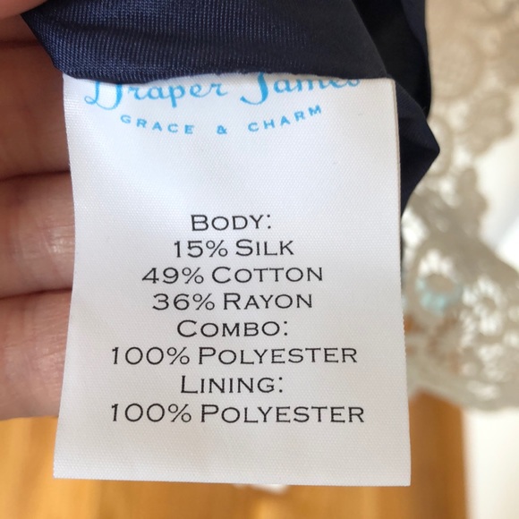 Draper James Reese Witherspoon Birthday Dress with Lace Trim - Picture 2 of 8